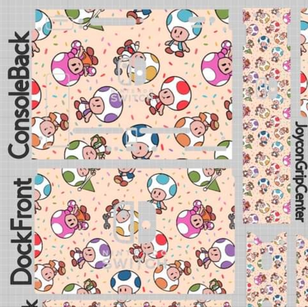 "Toads" Switch Skin - Picture 2 of 6